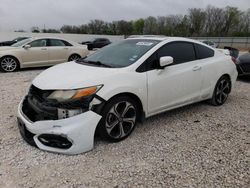 Salvage cars for sale from Copart New Braunfels, TX: 2015 Honda Civic SI