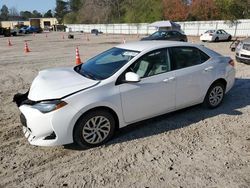 Salvage cars for sale from Copart Knightdale, NC: 2017 Toyota Corolla L