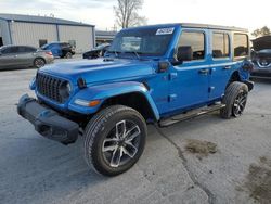 Salvage cars for sale from Copart Tulsa, OK: 2024 Jeep Wrangler 4XE