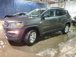 Salvage cars for sale from Copart Woodhaven, MI: 2018 Jeep Compass Sport