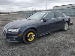 Salvage cars for sale at Ottawa, ON auction: 2018 Audi A4 Progressiv