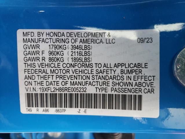 2024 Honda Civic Sport