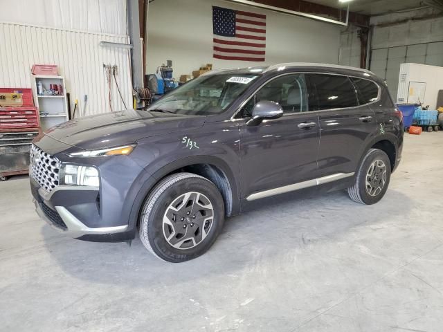 2021 Hyundai Santa FE Blue