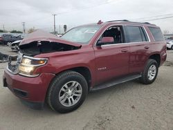 Salvage cars for sale from Copart Colton, CA: 2017 Chevrolet Tahoe C1500 LT