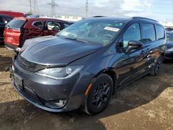 Salvage cars for sale at Elgin, IL auction: 2020 Chrysler Pacifica Touring L Plus