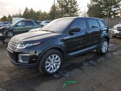 Land Rover Vehiculos salvage en venta: 2017 Land Rover Range Rover Evoque SE