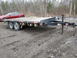 Salvage trucks for sale at Bowmanville, ON auction: 2016 Trail King Flat