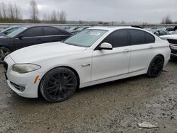 Salvage cars for sale from Copart Arlington, WA: 2012 BMW 535 I