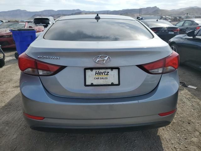 2016 Hyundai Elantra SE