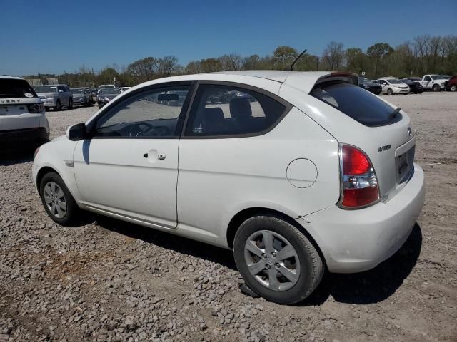 2010 Hyundai Accent Blue