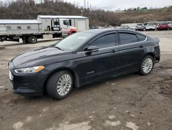 Vehiculos salvage en venta de Copart West Mifflin, PA: 2016 Ford Fusion SE Hybrid