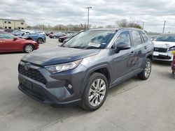 Salvage cars for sale from Copart Wilmer, TX: 2021 Toyota Rav4 XLE Premium