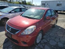 Nissan salvage cars for sale: 2014 Nissan Versa S