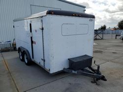 Salvage trucks for sale at Sacramento, CA auction: 1992 Wlcr Trailer