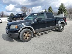 Salvage trucks for sale at Albany, NY auction: 2007 Ford F150 Supercrew