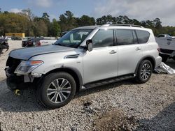 Salvage cars for sale from Copart Houston, TX: 2020 Nissan Armada SV