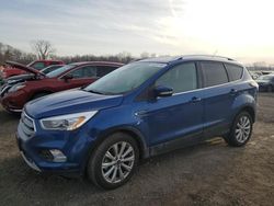 Ford salvage cars for sale: 2017 Ford Escape Titanium