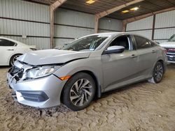 Salvage cars for sale at Houston, TX auction: 2016 Honda Civic EX