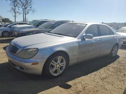 Mercedes-Benz salvage cars for sale: 2002 Mercedes-Benz S 430