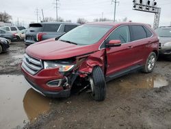 Ford Edge SEL Vehiculos salvage en venta: 2017 Ford Edge SEL