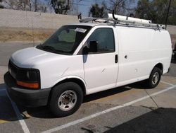 Salvage trucks for sale at Colton, CA auction: 2013 Chevrolet Express G2500