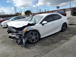 Salvage cars for sale at Wilmington, CA auction: 2018 Toyota Camry L