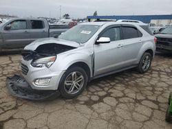 Salvage cars for sale at Woodhaven, MI auction: 2016 Chevrolet Equinox LTZ