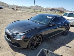 Salvage cars for sale at North Las Vegas, NV auction: 2014 Maserati Ghibli
