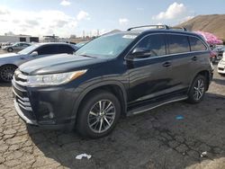 Salvage cars for sale at Colton, CA auction: 2017 Toyota Highlander SE