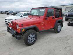 Salvage cars for sale at Kansas City, KS auction: 2002 Jeep Wrangler / TJ Sport