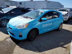 Salvage cars for sale from Copart Vallejo, CA: 2014 Toyota Prius C