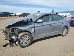 Salvage cars for sale at Woodhaven, MI auction: 2017 Hyundai Elantra SE