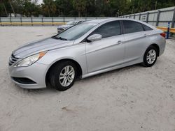 Salvage cars for sale from Copart Fort Pierce, FL: 2014 Hyundai Sonata GLS