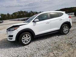 Salvage cars for sale at Ellenwood, GA auction: 2021 Hyundai Tucson Limited