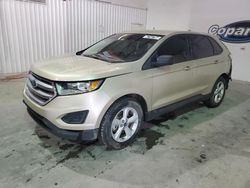 Salvage cars for sale at Tulsa, OK auction: 2017 Ford Edge SE