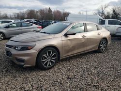 Chevrolet Malibu Vehiculos salvage en venta: 2018 Chevrolet Malibu LT