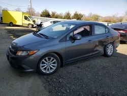 Carros salvage a la venta en subasta: 2012 Honda Civic EX