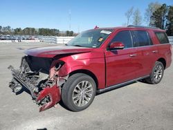 Vehiculos salvage en venta de Copart Dunn, NC: 2018 Ford Expedition Limited