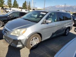 Salvage cars for sale from Copart Rancho Cucamonga, CA: 2007 Honda Odyssey Touring