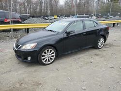 Lexus IS 250 salvage cars for sale: 2010 Lexus IS 250