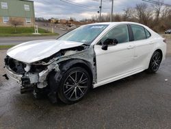 Salvage cars for sale at New Britain, CT auction: 2023 Toyota Camry SE Night Shade