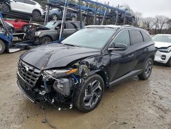 Salvage cars for sale at North Billerica, MA auction: 2023 Hyundai Tucson Limited