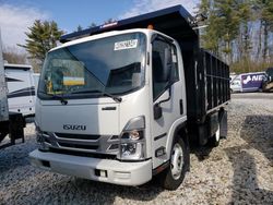 Salvage trucks for sale at West Warren, MA auction: 2023 Isuzu NPR HD