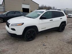 Jeep Cherokee Sport salvage cars for sale: 2017 Jeep Cherokee Sport