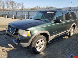 Salvage cars for sale at Spartanburg, SC auction: 2002 Ford Explorer XLT