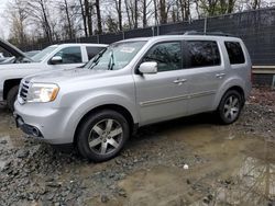 Honda salvage cars for sale: 2012 Honda Pilot Touring