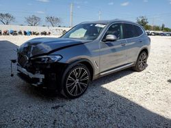 Salvage cars for sale at Homestead, FL auction: 2023 BMW X3 SDRIVE30I
