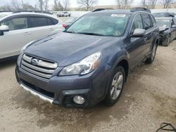 Salvage cars for sale from Copart Bridgeton, MO: 2014 Subaru Outback 2.5I Limited