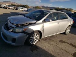 Salvage cars for sale from Copart Las Vegas, NV: 2012 Toyota Corolla Base