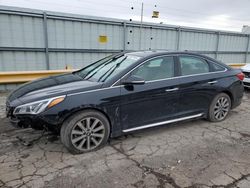 Salvage cars for sale at Dyer, IN auction: 2017 Hyundai Sonata Sport